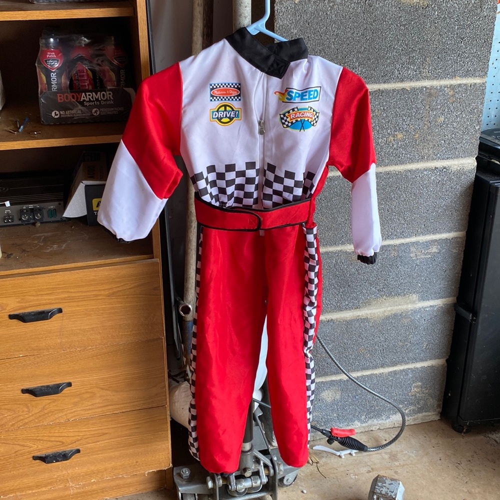 Kids racing costume